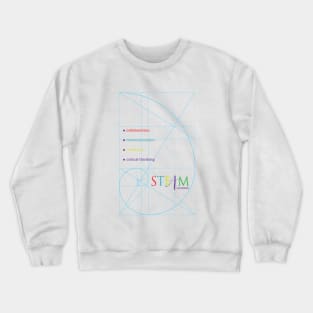 STEAM learning with Golden Ratio Crewneck Sweatshirt